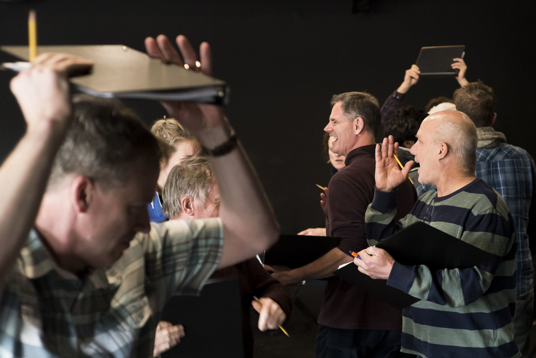 "Oslo" rehearsal